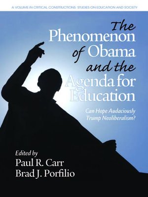 cover image of The Phenomenon of Obama and the Agenda for Education